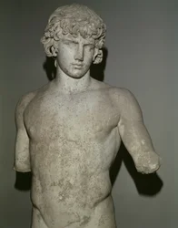 Figure of Antinous, after 130 AD (detail)
